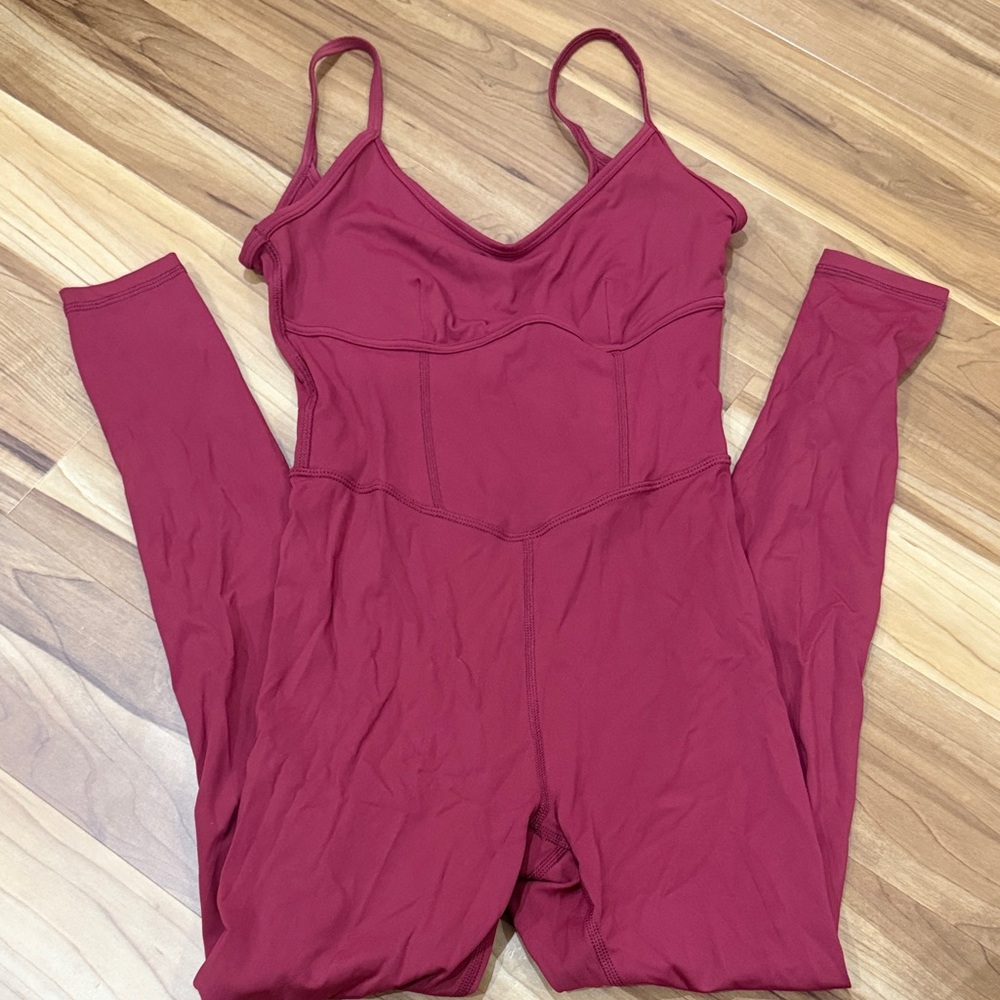 JoyLab Red Workout Jumpsuit